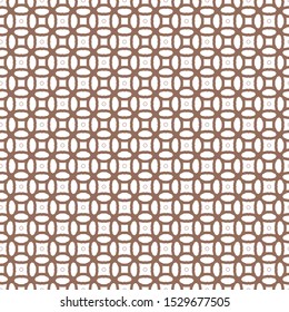 Geometric ornamental vector pattern. Seamless design texture.