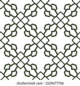 Geometric ornamental vector pattern. Seamless design texture.