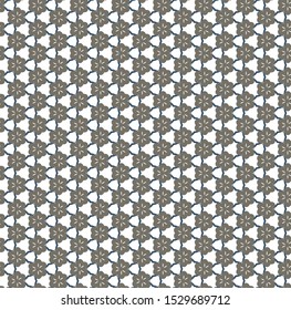 Geometric ornamental vector pattern. Seamless design texture.