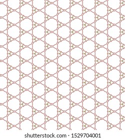 Geometric ornamental vector pattern. Seamless design texture.