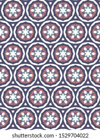Geometric ornamental vector pattern. Seamless design texture.
