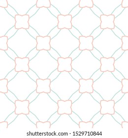 Geometric ornamental vector pattern. Seamless design texture.