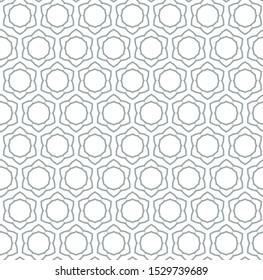 Geometric ornamental vector pattern. Seamless design texture.