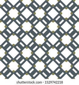 Geometric ornamental vector pattern. Seamless design texture.