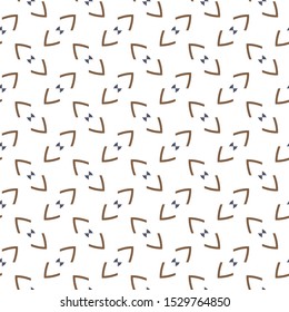 Geometric ornamental vector pattern. Seamless design texture.