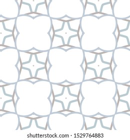 Geometric ornamental vector pattern. Seamless design texture.