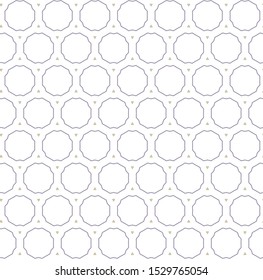 Geometric ornamental vector pattern. Seamless design texture.