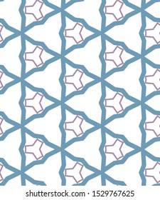 Geometric ornamental vector pattern. Seamless design texture.