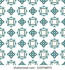 Geometric ornamental vector pattern. Seamless design texture.