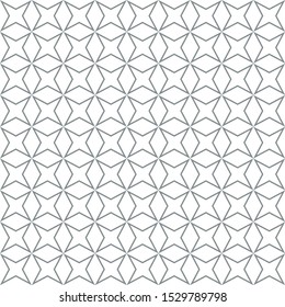 Geometric ornamental vector pattern. Seamless design texture.