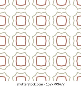Geometric ornamental vector pattern. Seamless design texture.