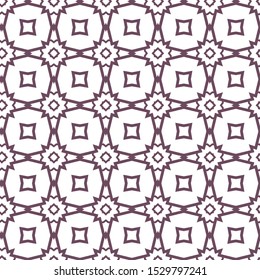 Geometric ornamental vector pattern. Seamless design texture.