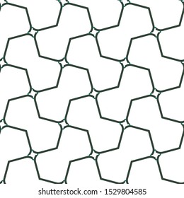 Geometric ornamental vector pattern. Seamless design texture.