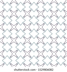 Geometric ornamental vector pattern. Seamless design texture.
