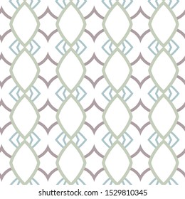 Geometric ornamental vector pattern. Seamless design texture.