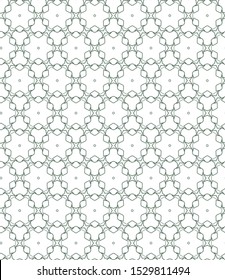 Geometric ornamental vector pattern. Seamless design texture.