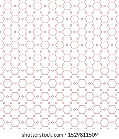 Geometric ornamental vector pattern. Seamless design texture.