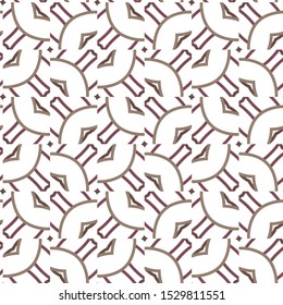 Geometric ornamental vector pattern. Seamless design texture.