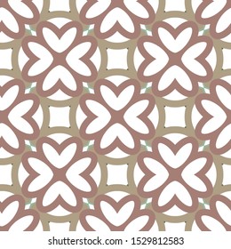 Geometric ornamental vector pattern. Seamless design texture.
