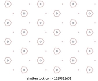 Geometric ornamental vector pattern. Seamless design texture.