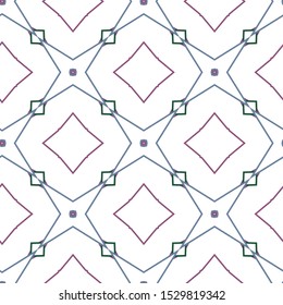 Geometric ornamental vector pattern. Seamless design texture.