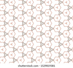 Geometric ornamental vector pattern. Seamless design texture.