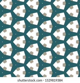 Geometric ornamental vector pattern. Seamless design texture.