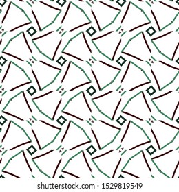 Geometric ornamental vector pattern. Seamless design texture.