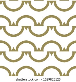 Geometric ornamental vector pattern. Seamless design texture.