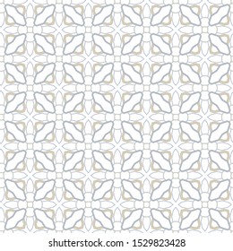 Geometric ornamental vector pattern. Seamless design texture.