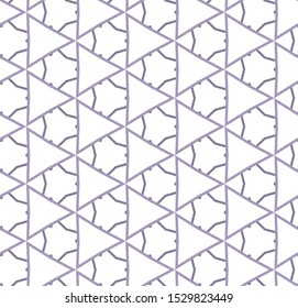 Geometric ornamental vector pattern. Seamless design texture.