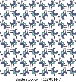 Geometric ornamental vector pattern. Seamless design texture.