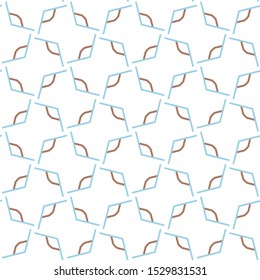 Geometric ornamental vector pattern. Seamless design texture.