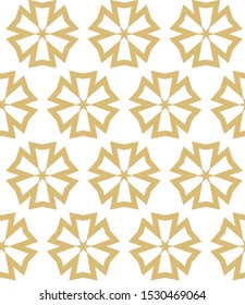 Geometric ornamental vector pattern. Seamless design texture.
