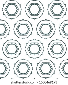 Geometric ornamental vector pattern. Seamless design texture.