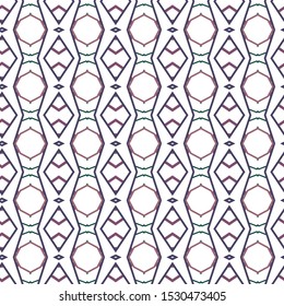 Geometric ornamental vector pattern. Seamless design texture.