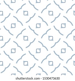 Geometric ornamental vector pattern. Seamless design texture.