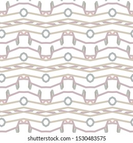 Geometric ornamental vector pattern. Seamless design texture.