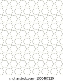 Geometric ornamental vector pattern. Seamless design texture.