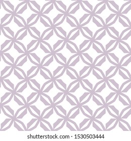 Geometric ornamental vector pattern. Seamless design texture.