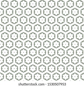 Geometric ornamental vector pattern. Seamless design texture.