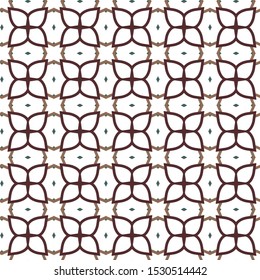 Geometric ornamental vector pattern. Seamless design texture.