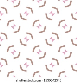 Geometric ornamental vector pattern. Seamless design texture.