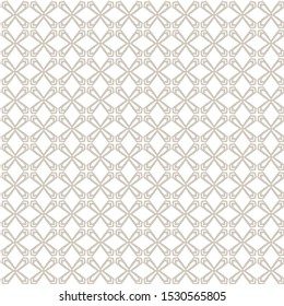 Geometric ornamental vector pattern. Seamless design texture.