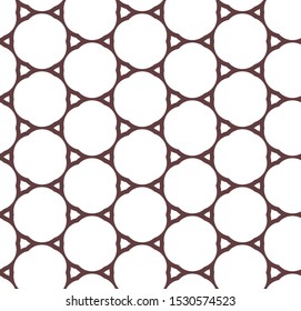 Geometric ornamental vector pattern. Seamless design texture.