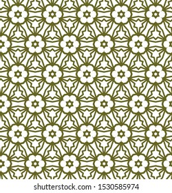 Geometric ornamental vector pattern. Seamless design texture.