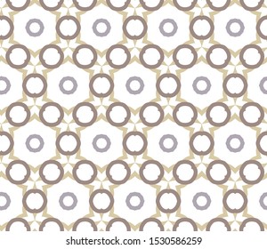 Geometric ornamental vector pattern. Seamless design texture.