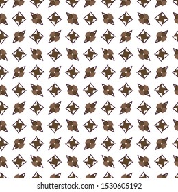 Geometric ornamental vector pattern. Seamless design texture.