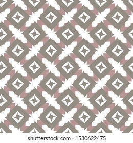 Geometric ornamental vector pattern. Seamless design texture.
