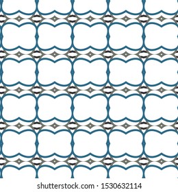 Geometric ornamental vector pattern. Seamless design texture.